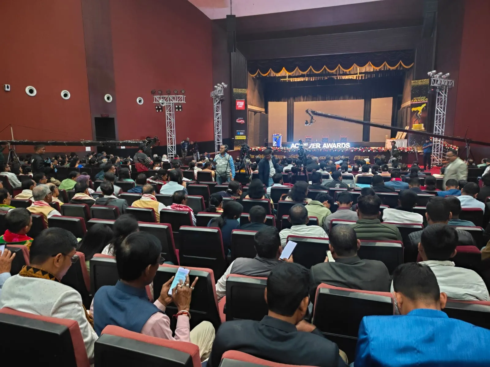 Guests taking seat at the auditorium1