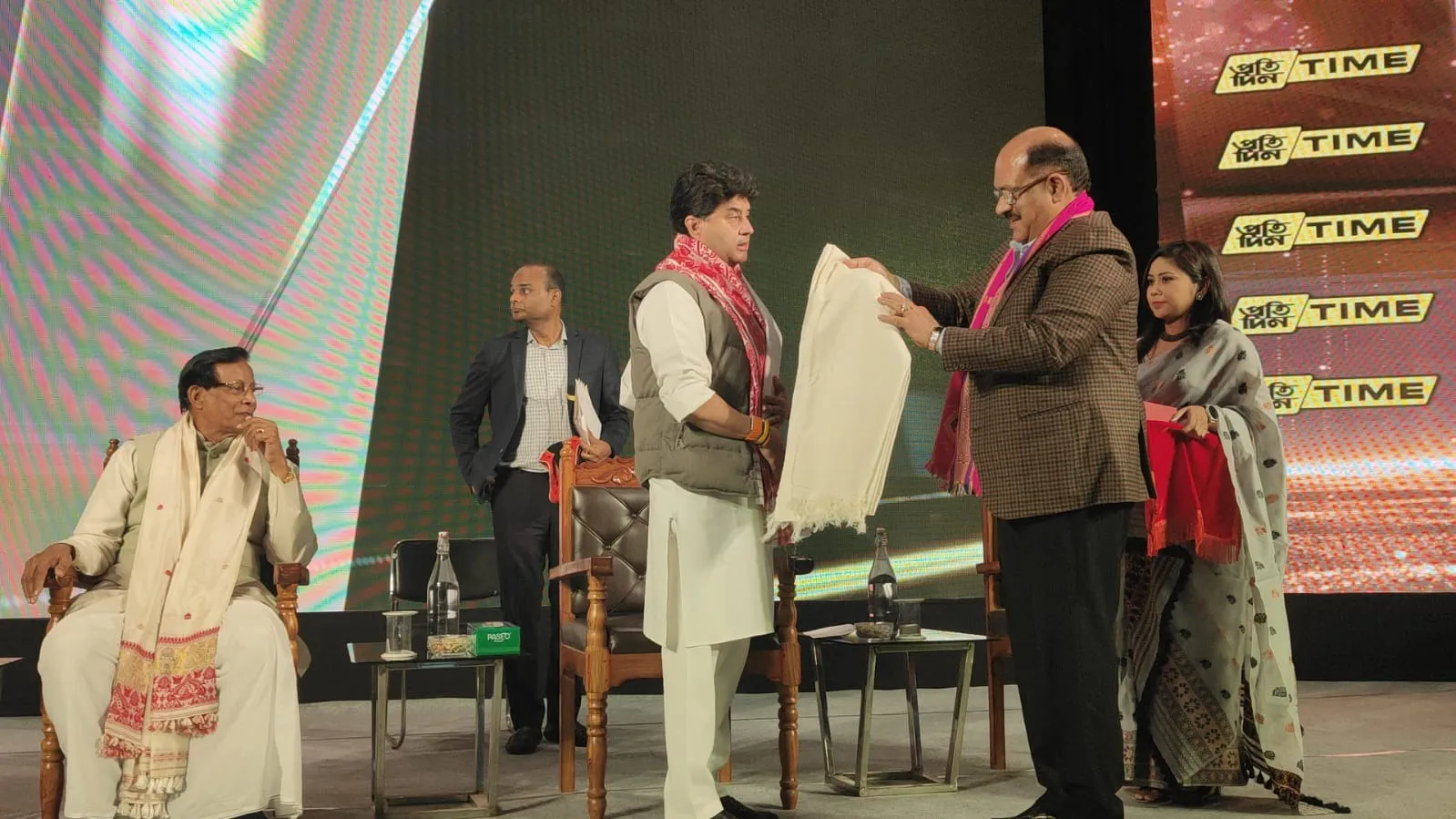 Jyotiraditya Scindia felicitated