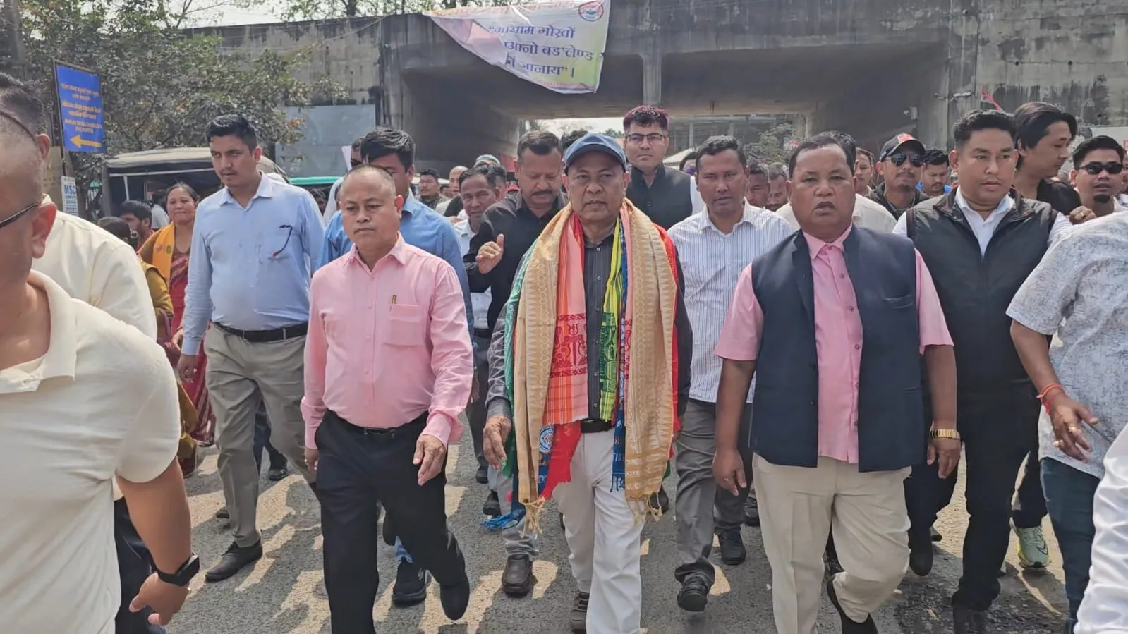 BPF takes out Dispur Chalo Yatra