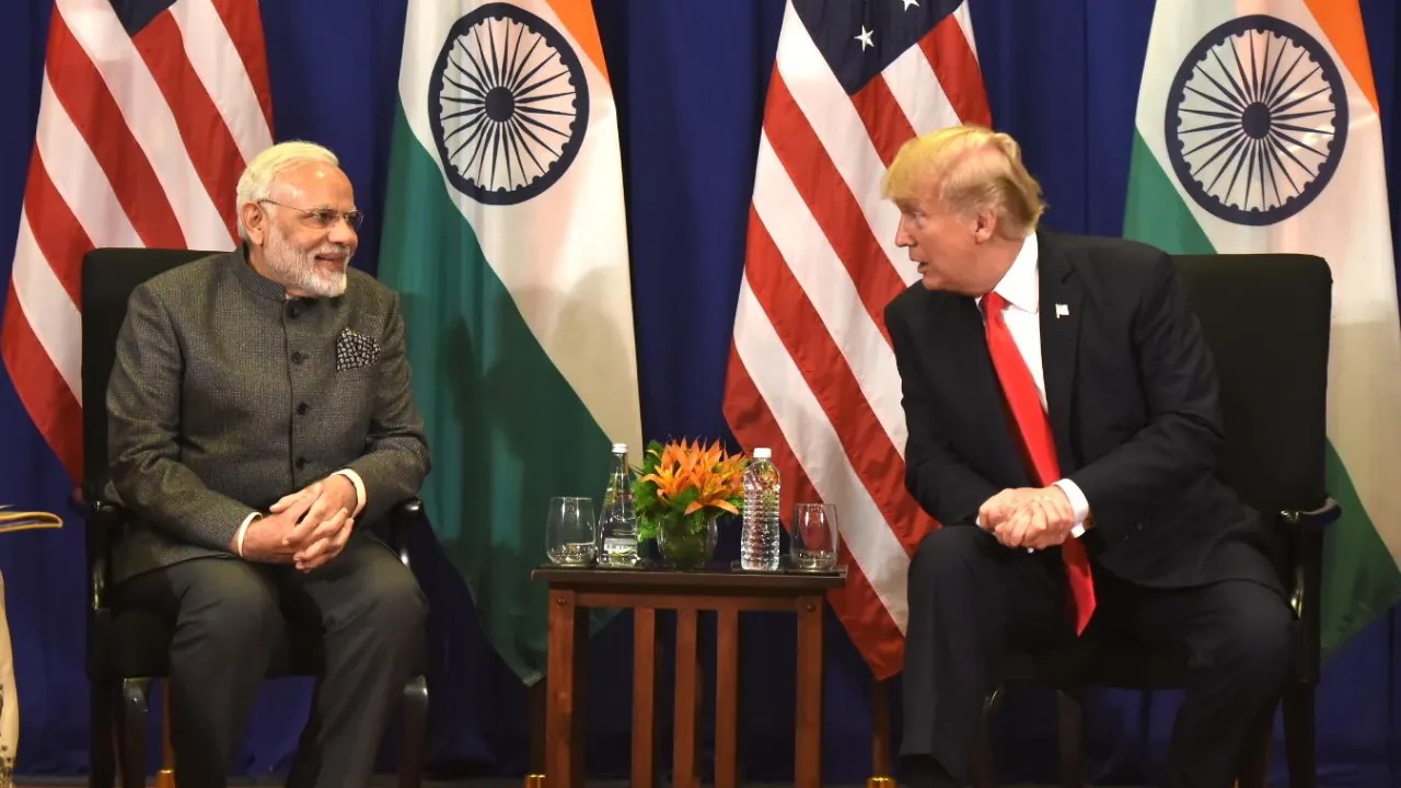 trump and modi 