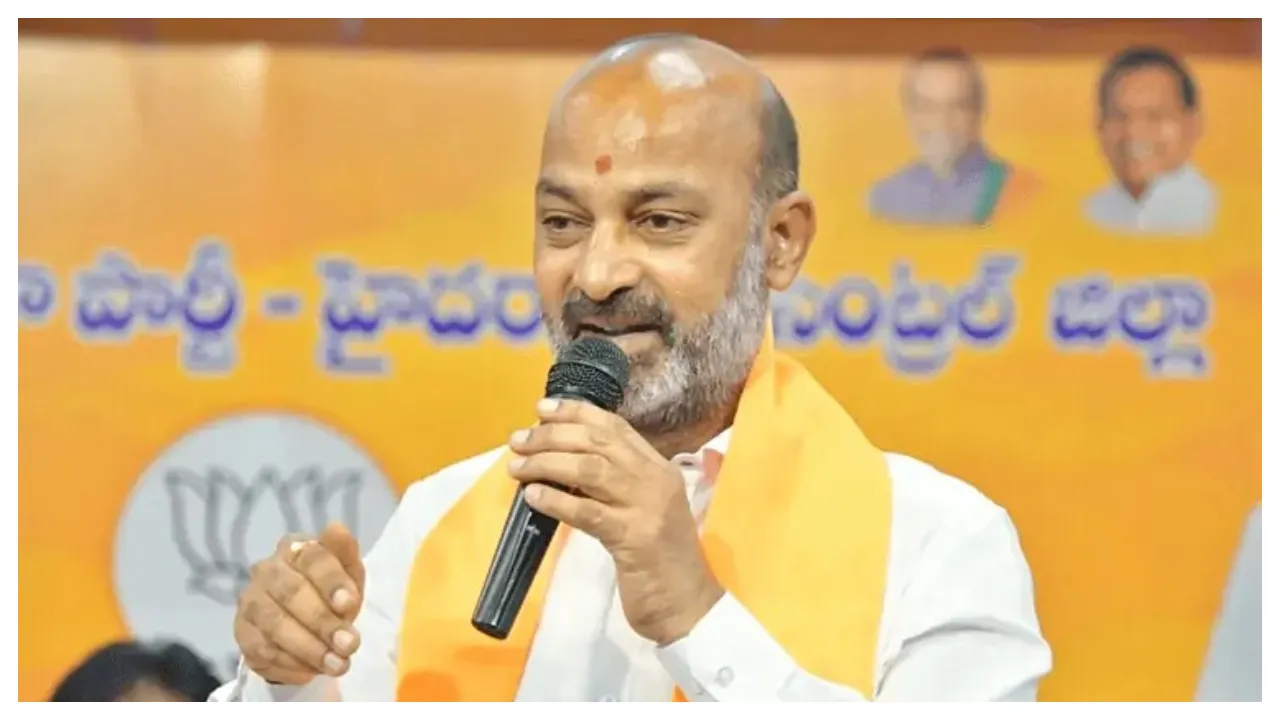  Union Minister Bandi Sanjay