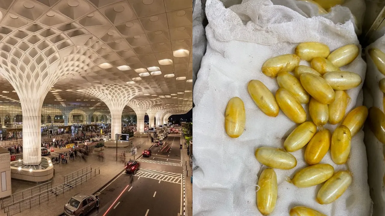 DRI Seized cocaine valued 11.39 crores in Mumbai Airport  (5)