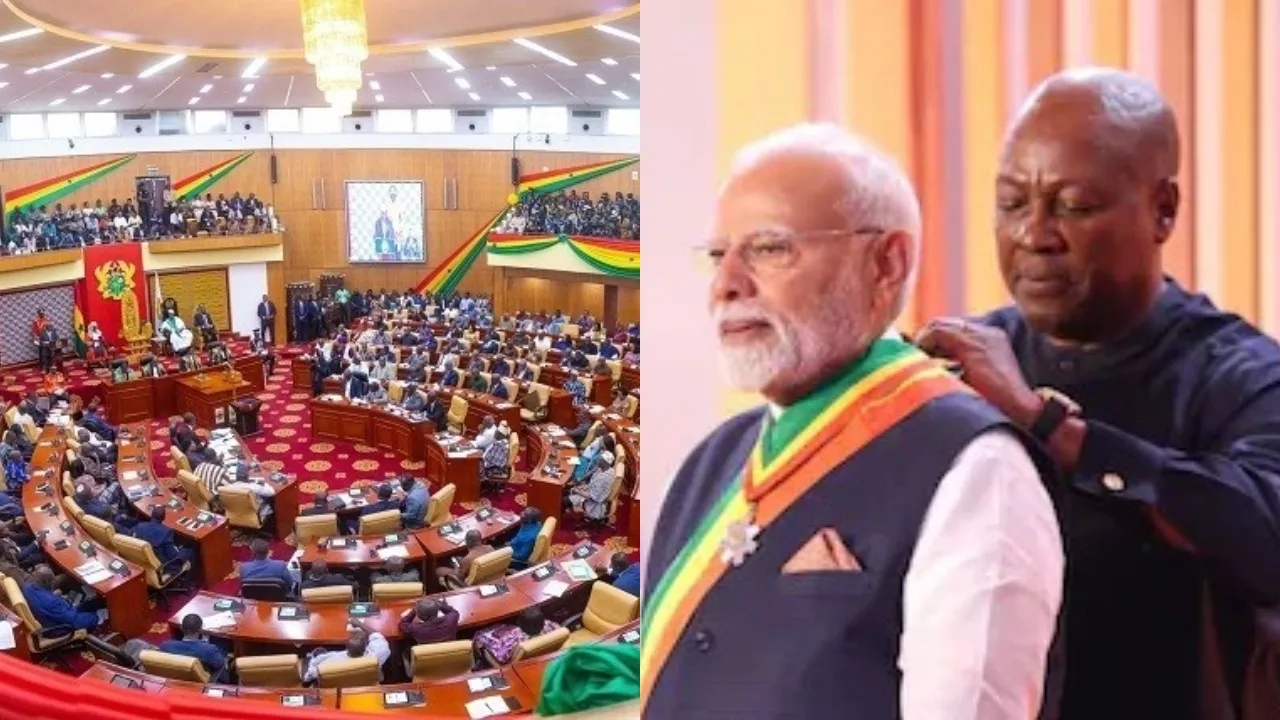 modi in ghana parliament