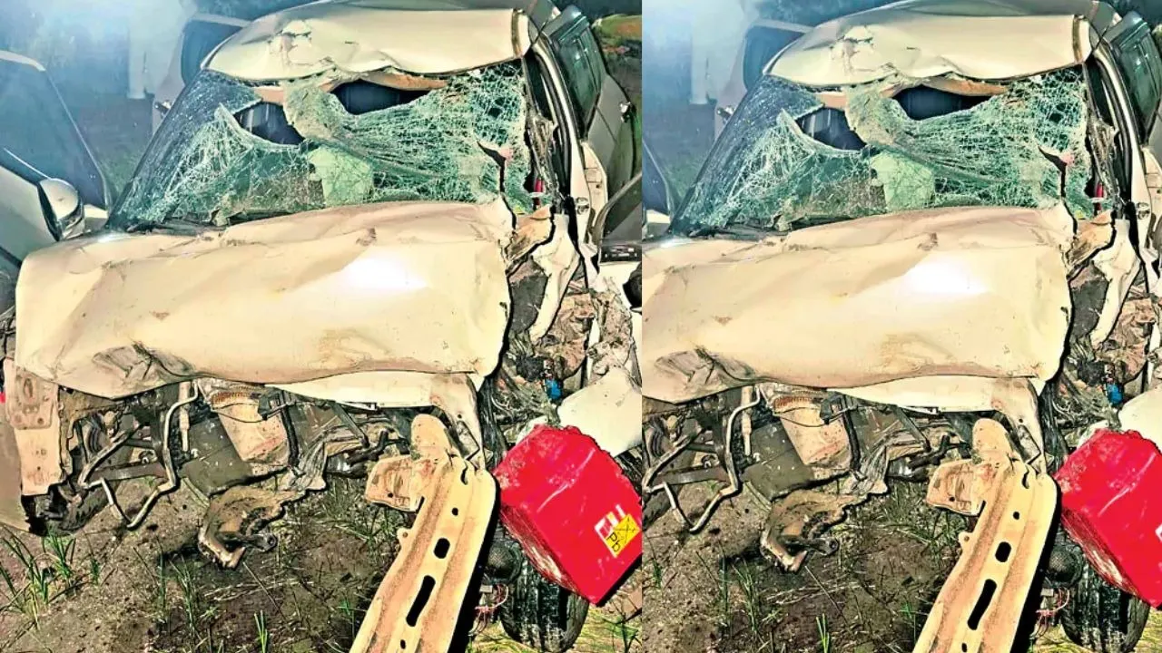 anantpuram road accident three young men dead