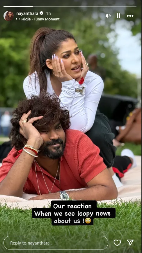 nayanthara instagram post