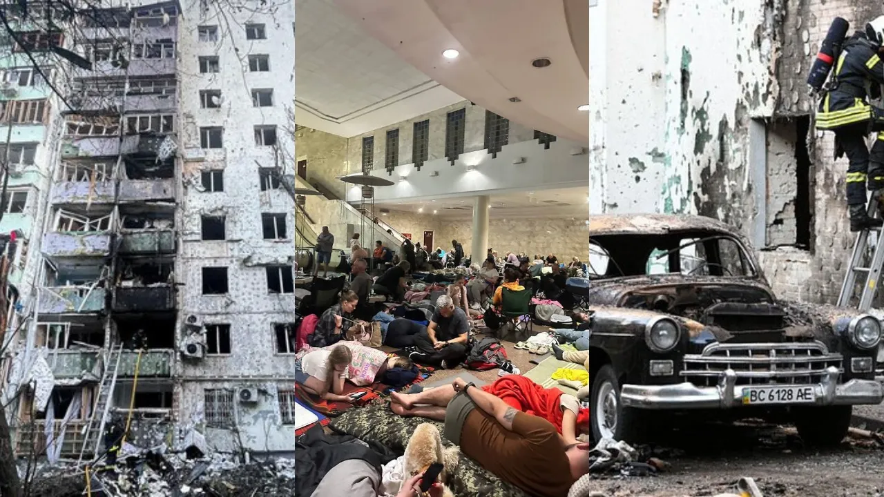 Russia destroys Ukraine