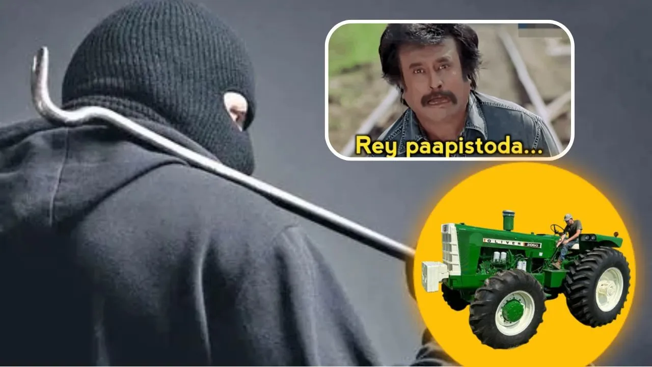 Tractor stolen in Bhawanipuram, NTR district