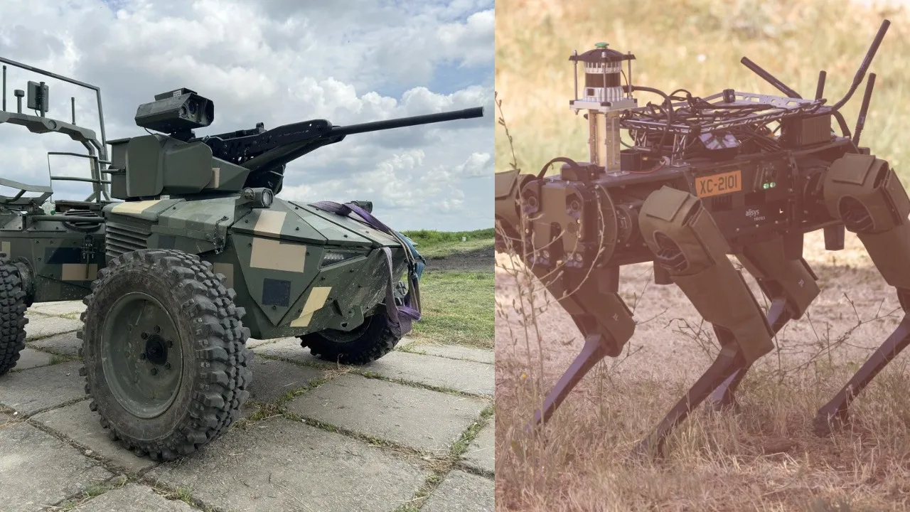 ukraine using robots in war