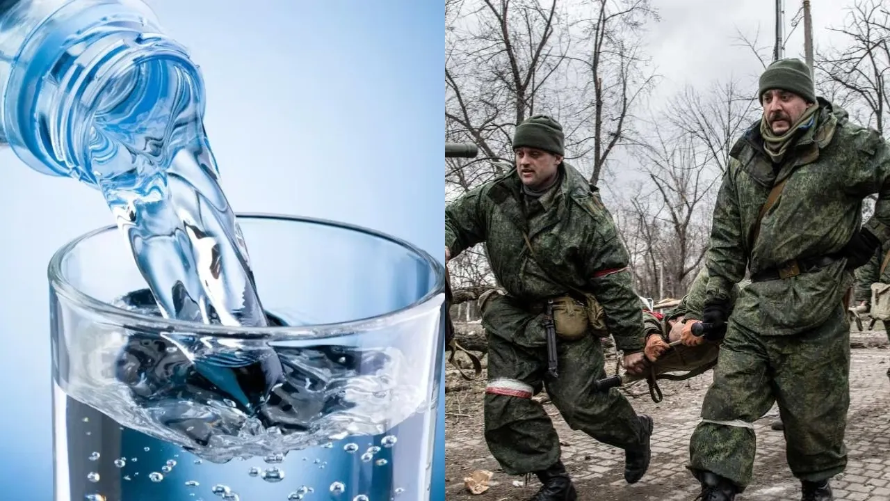 FotoJetUkrainian sabotage suspected as Russian soldiers die from poisoned water in Donetsk (9)