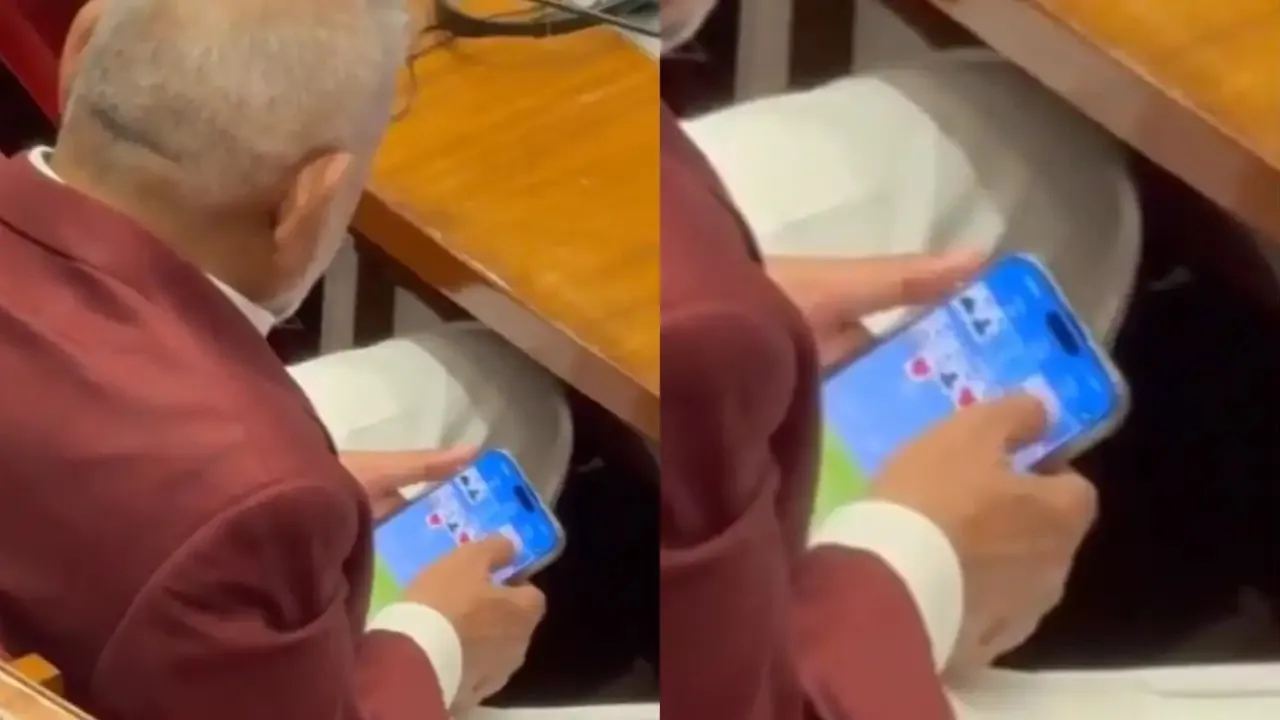 Maharashtra minister Manikrao Kokate found playing rummy in Assembly