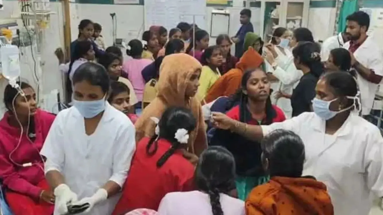 Food poisoning at a Gurukul school in Uyyalawada, Nagarkurnool district