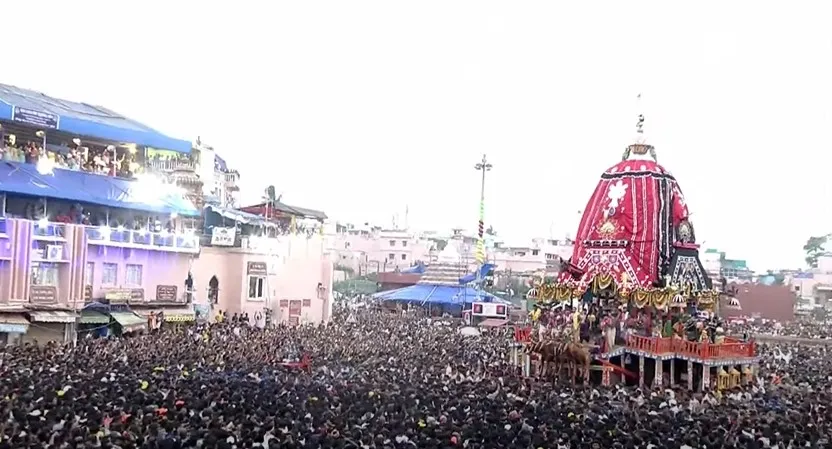 Subhadra Ratha pulling