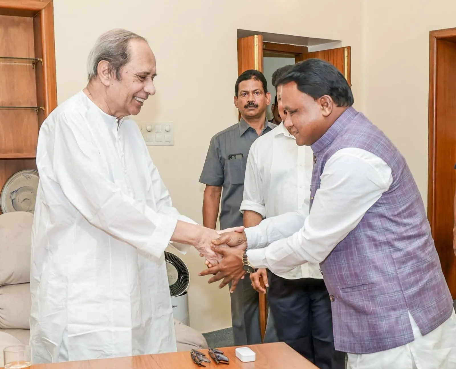 Mohan Majhi-Naveen meeting