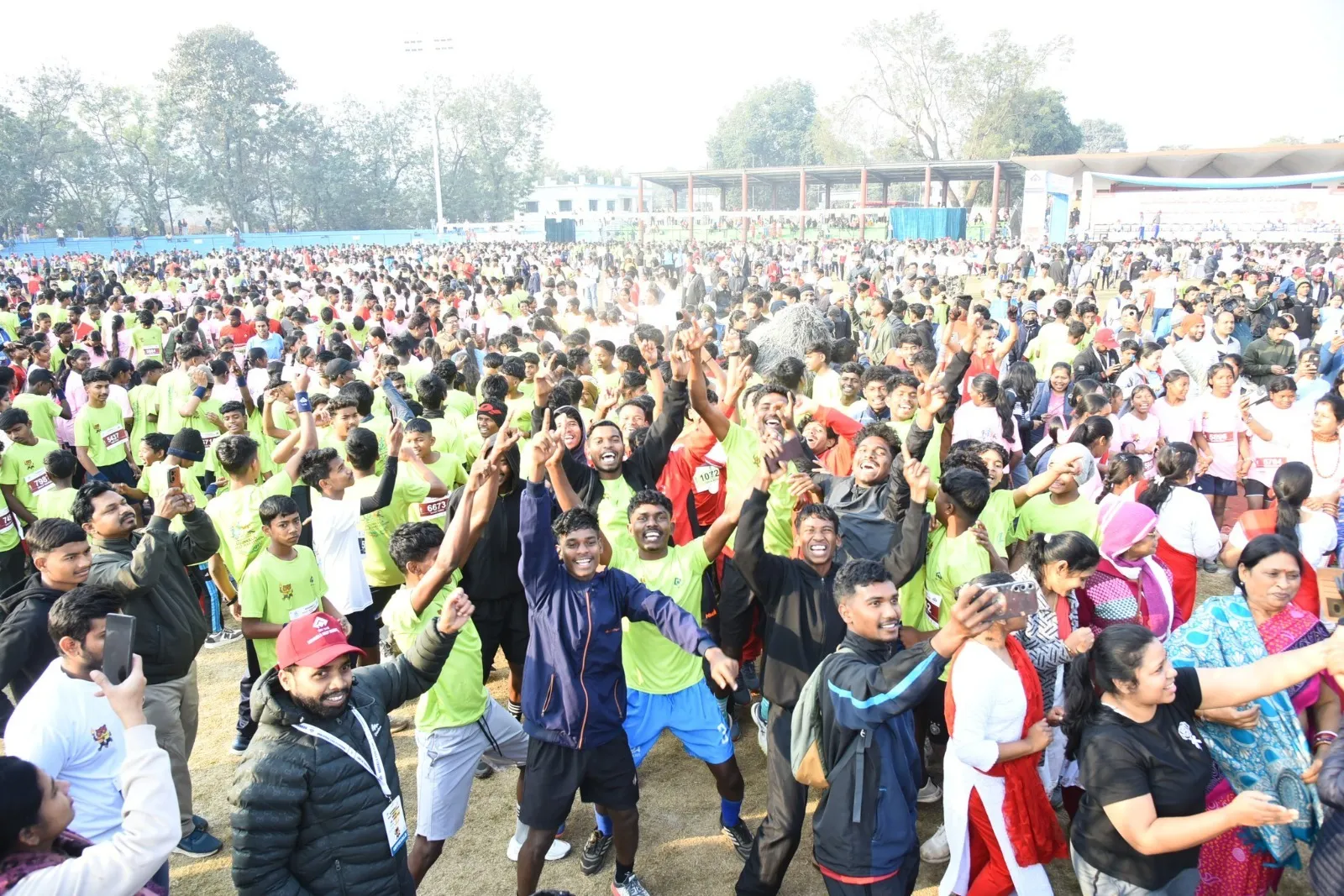 PARTICIPANTS AT ROURKELA HALF MARATHON