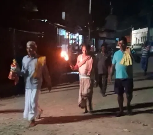 Dussehra in Manikgoda village