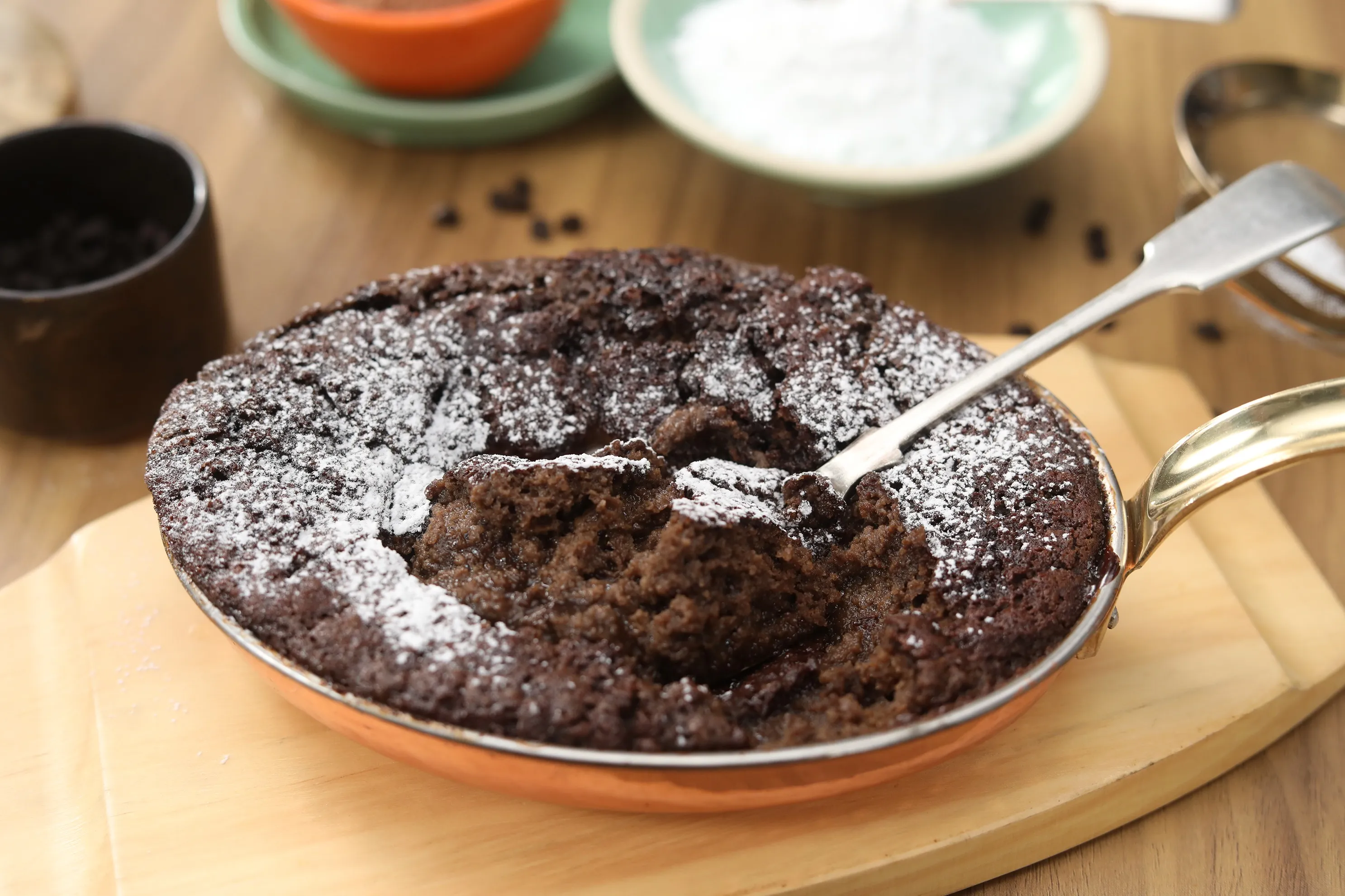 Eggless Malted Chocolate Pudding - YT