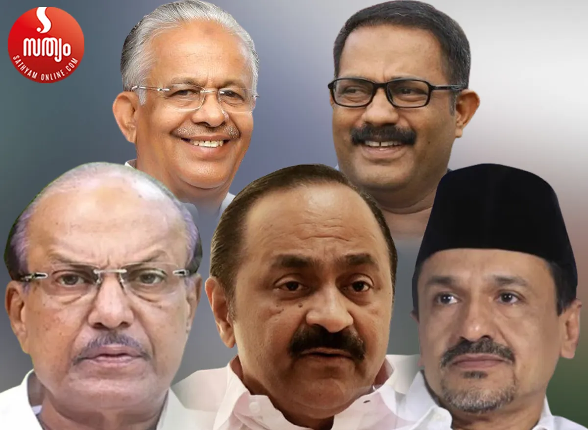 pk kunjalikutty vd satheesan sadikhali thangal et muhammad basheer km shaji