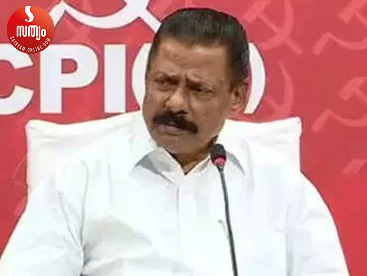 mv govindan kottayam