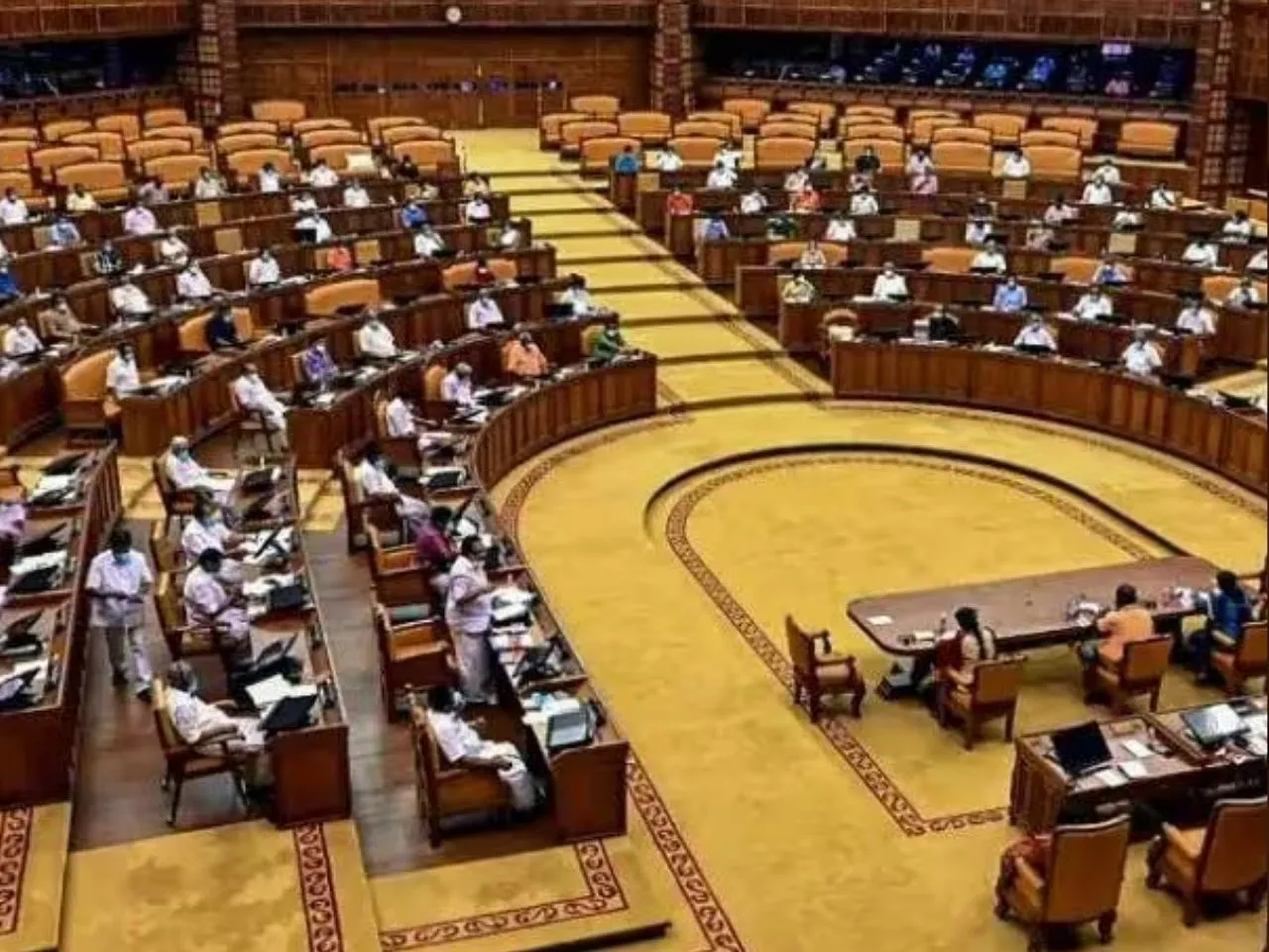 niyamasabha walkout