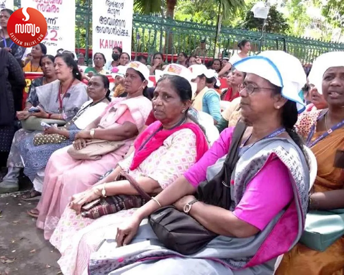 asha workers protest-3