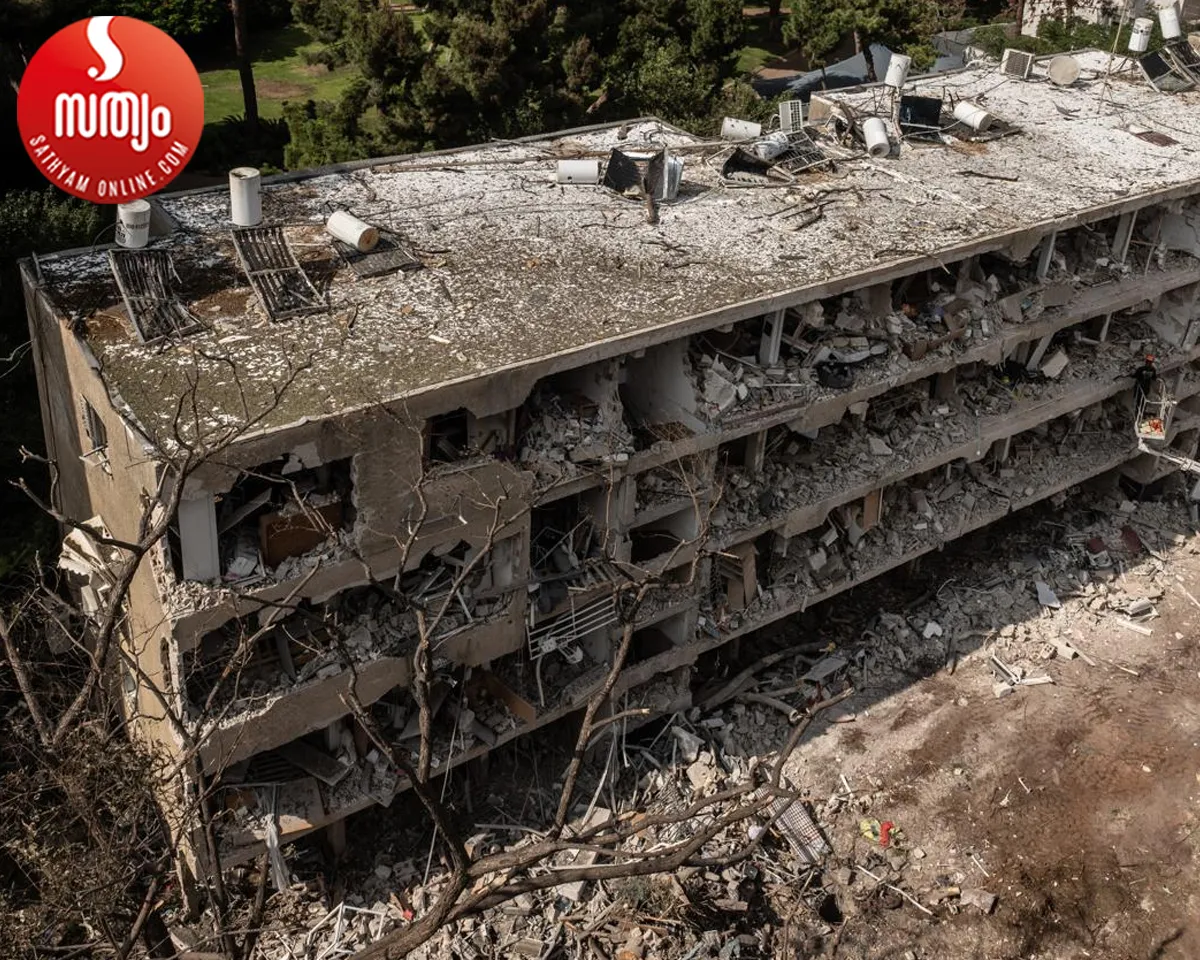 building crashed in bombing in isreyel