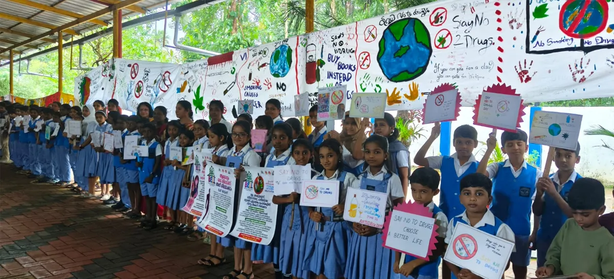 kattikunnu school anti drug day-2