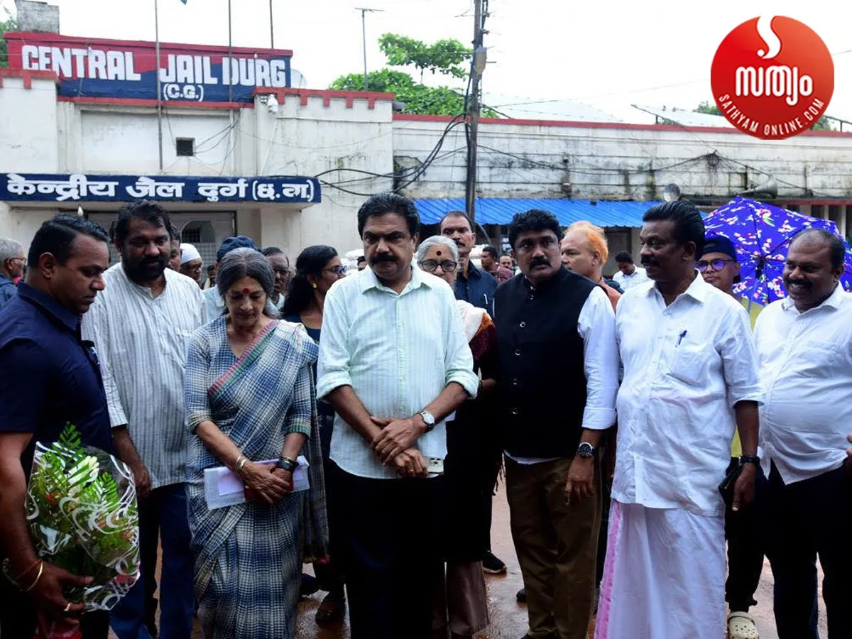 raipur jail visit