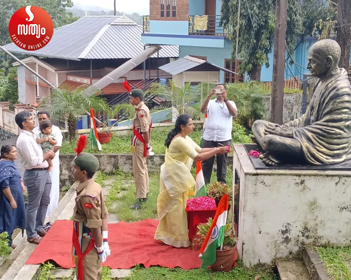 uzhavoor college independence celebration-2