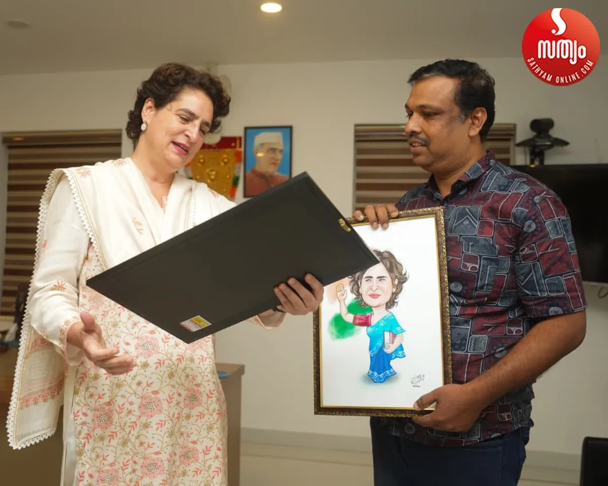 priyanka gandhi caricature-2