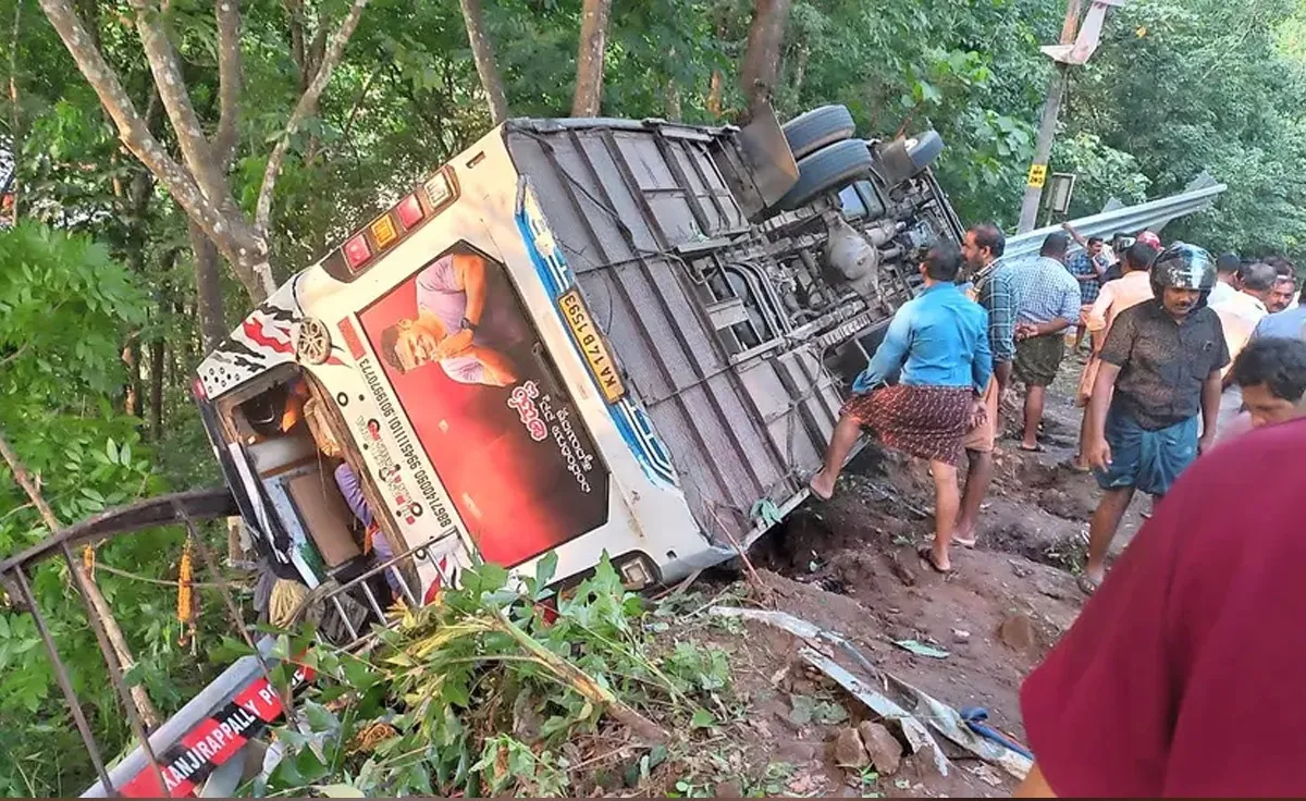 accident at shabarimala attivalavu