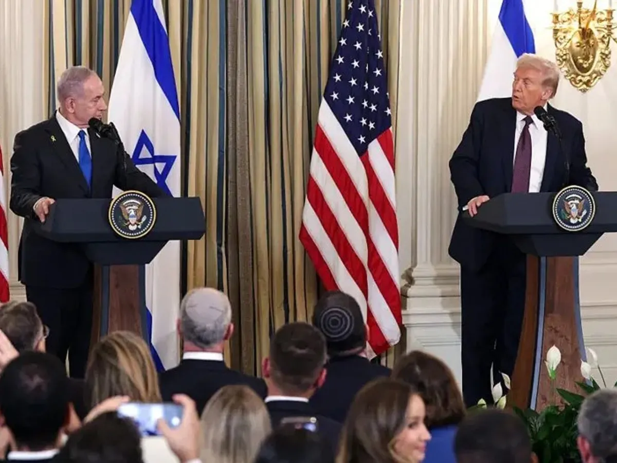benchamin netanyahu and donald trump