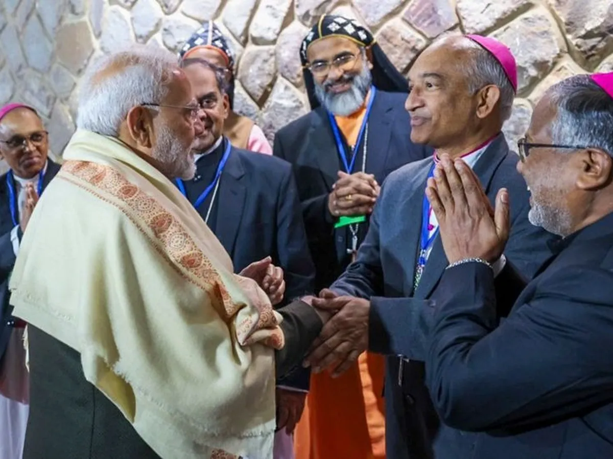 narendra modi christmas feast-2