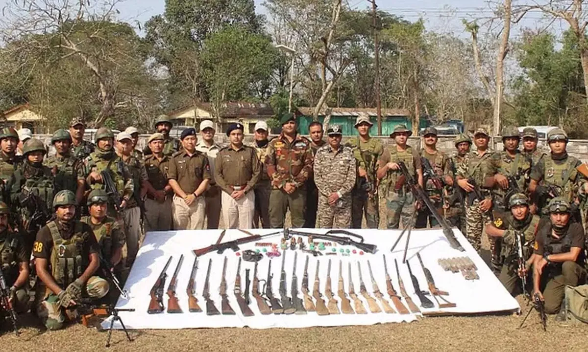 Looted weapons