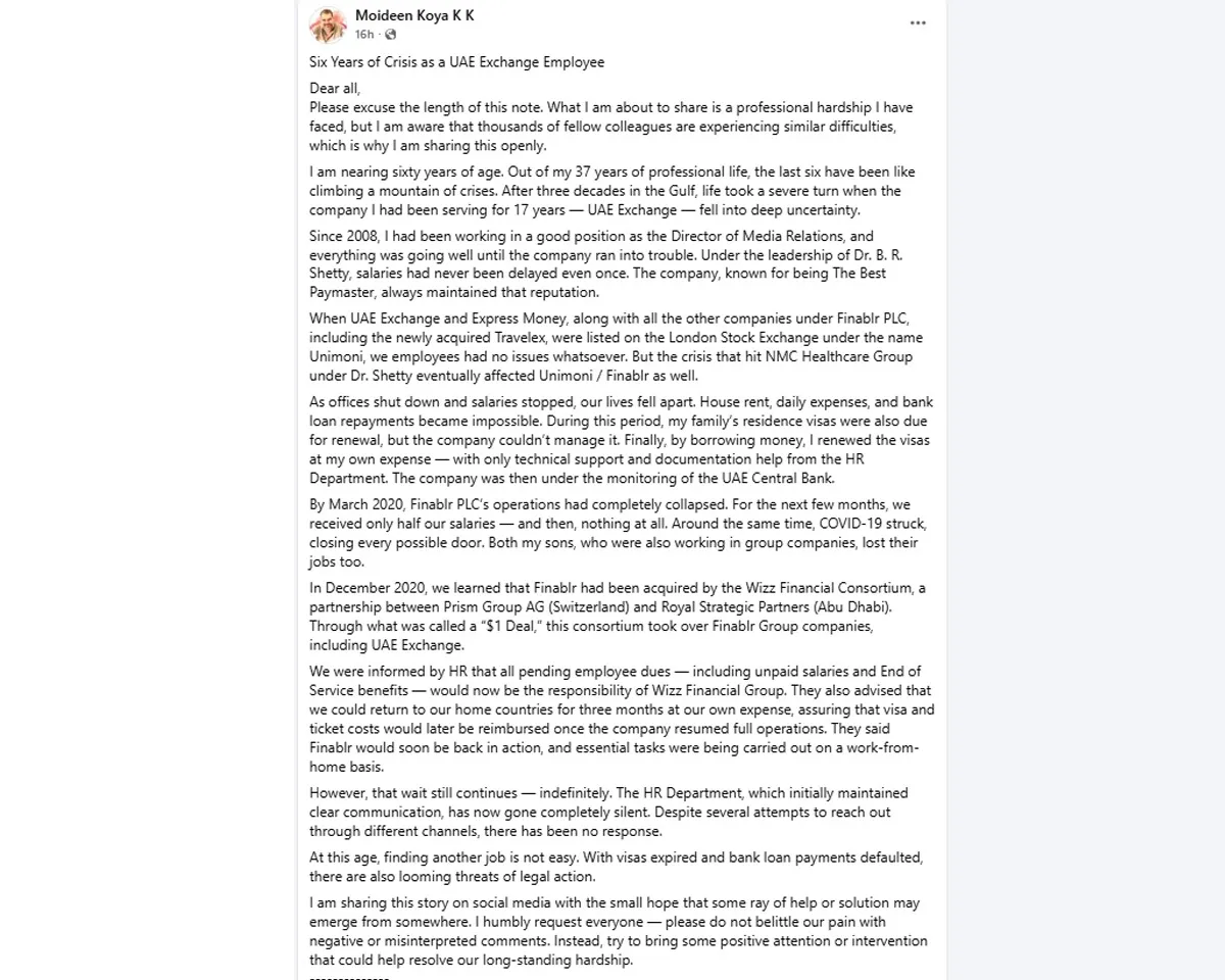 moideen koya kk facebook post-1