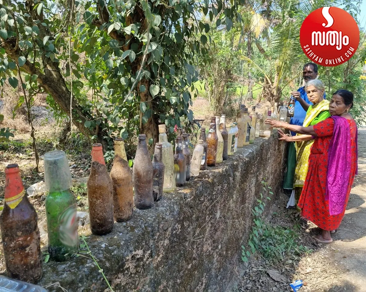 liqure bottles collected-3