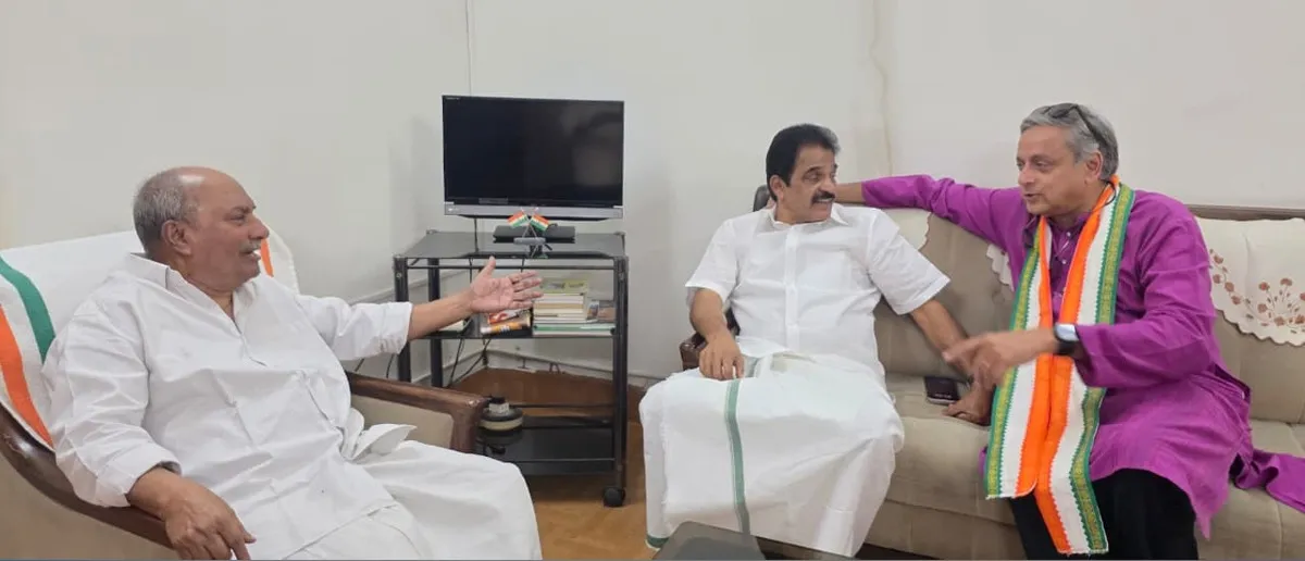 ak antony kc venugopal sasi tharoor