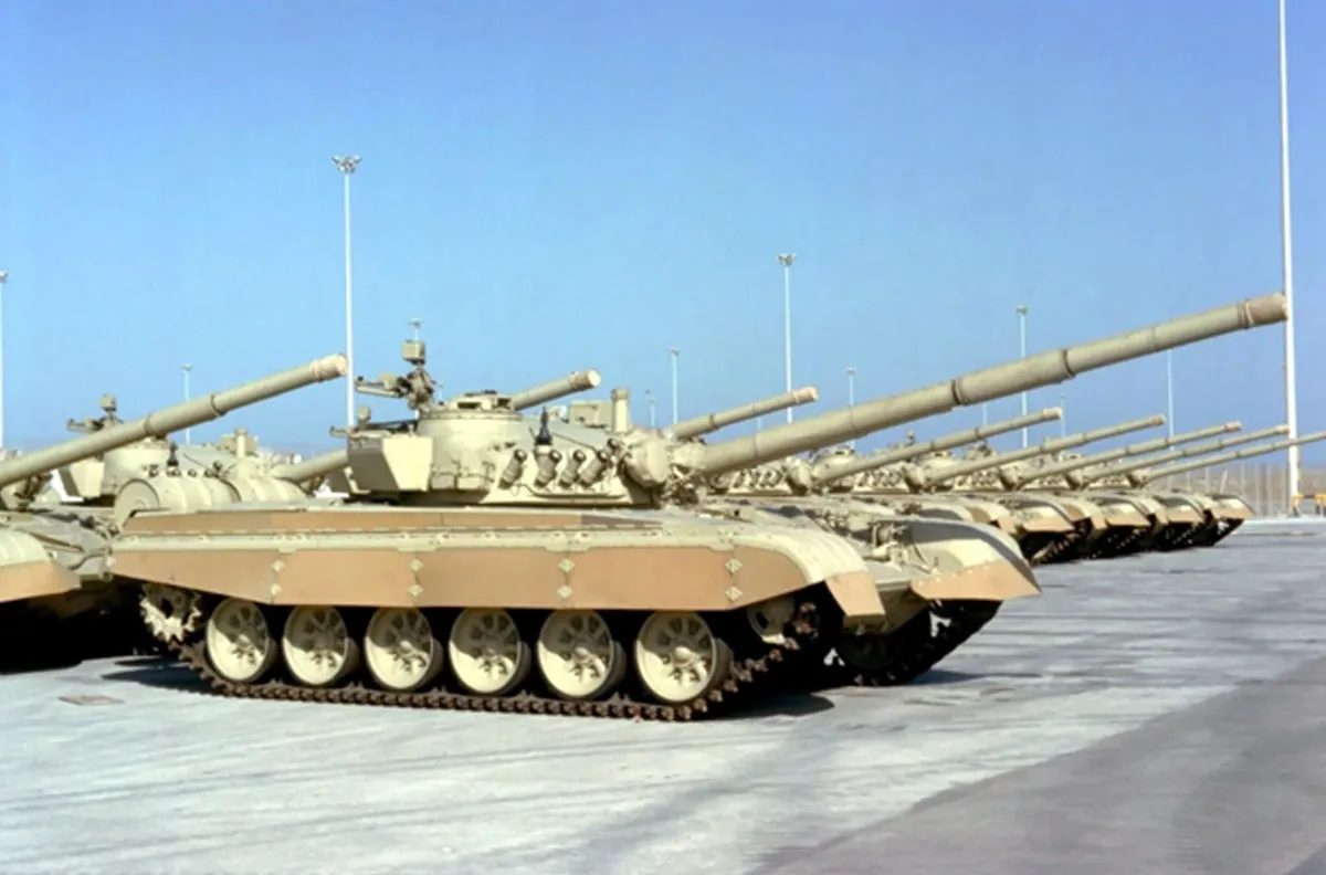 ameriacn tanks in kuwait war