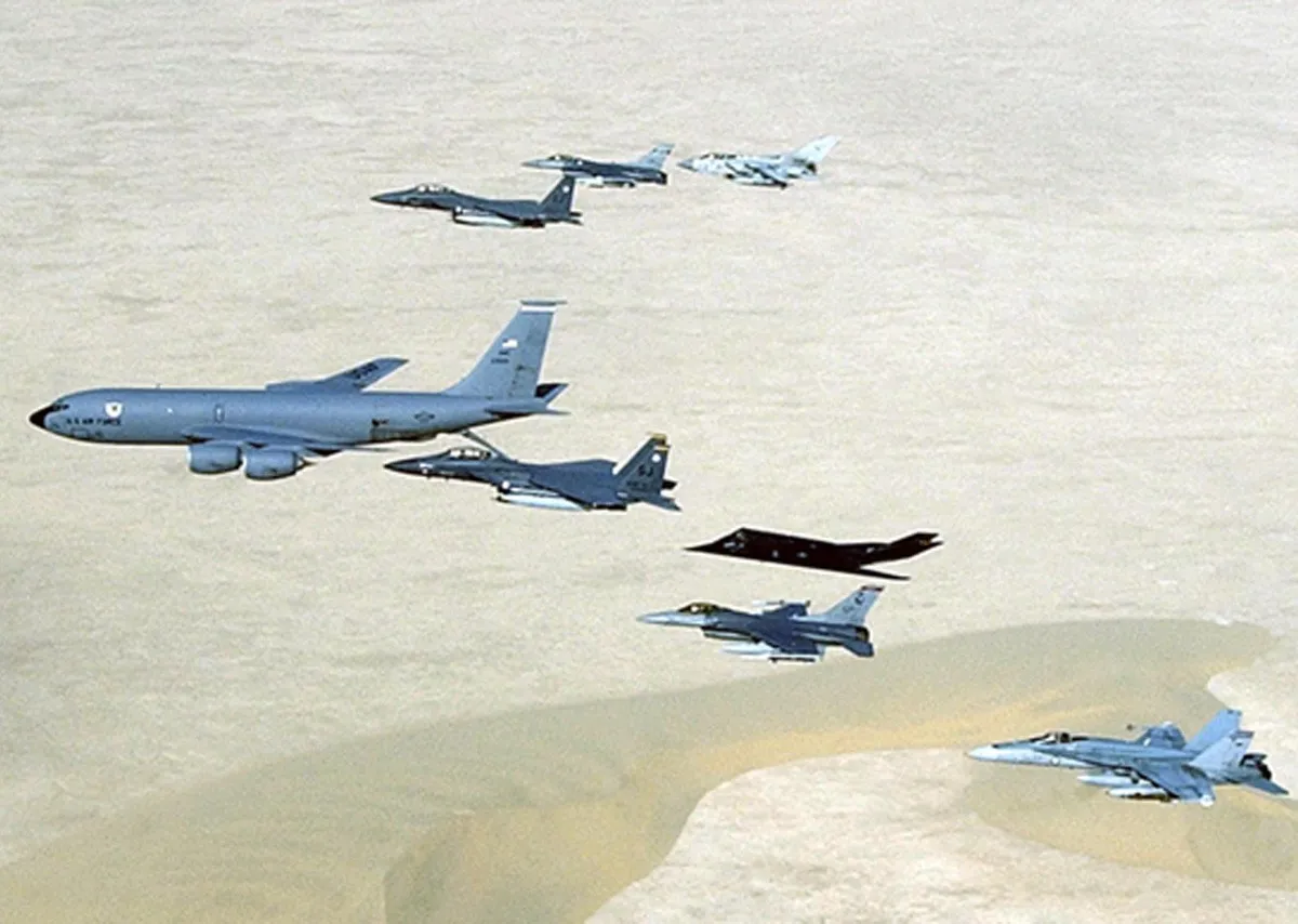 fighter jets at kuwait