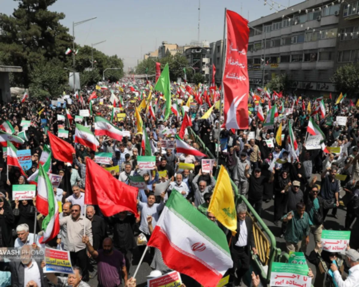 protest in iran