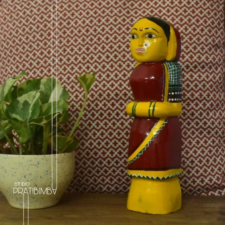 Thaki (traditional Maharashtrian doll)