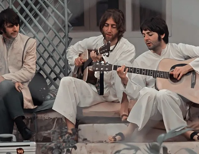 Beatles in india