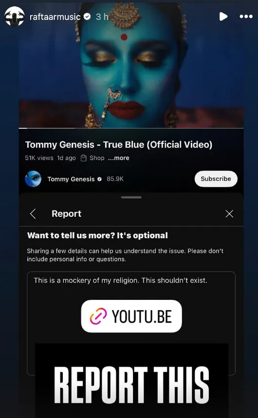 raftaar tommy genesis