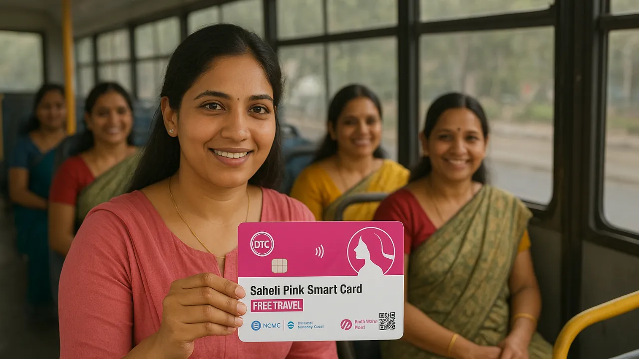 Saheli Pink Smart Card