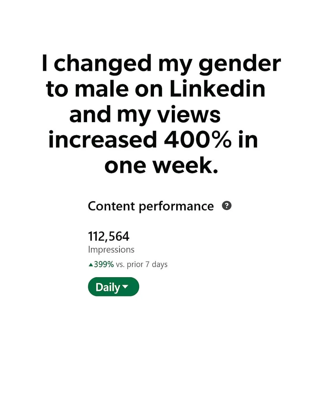 Women are changing their LinkedIn profiles to look male