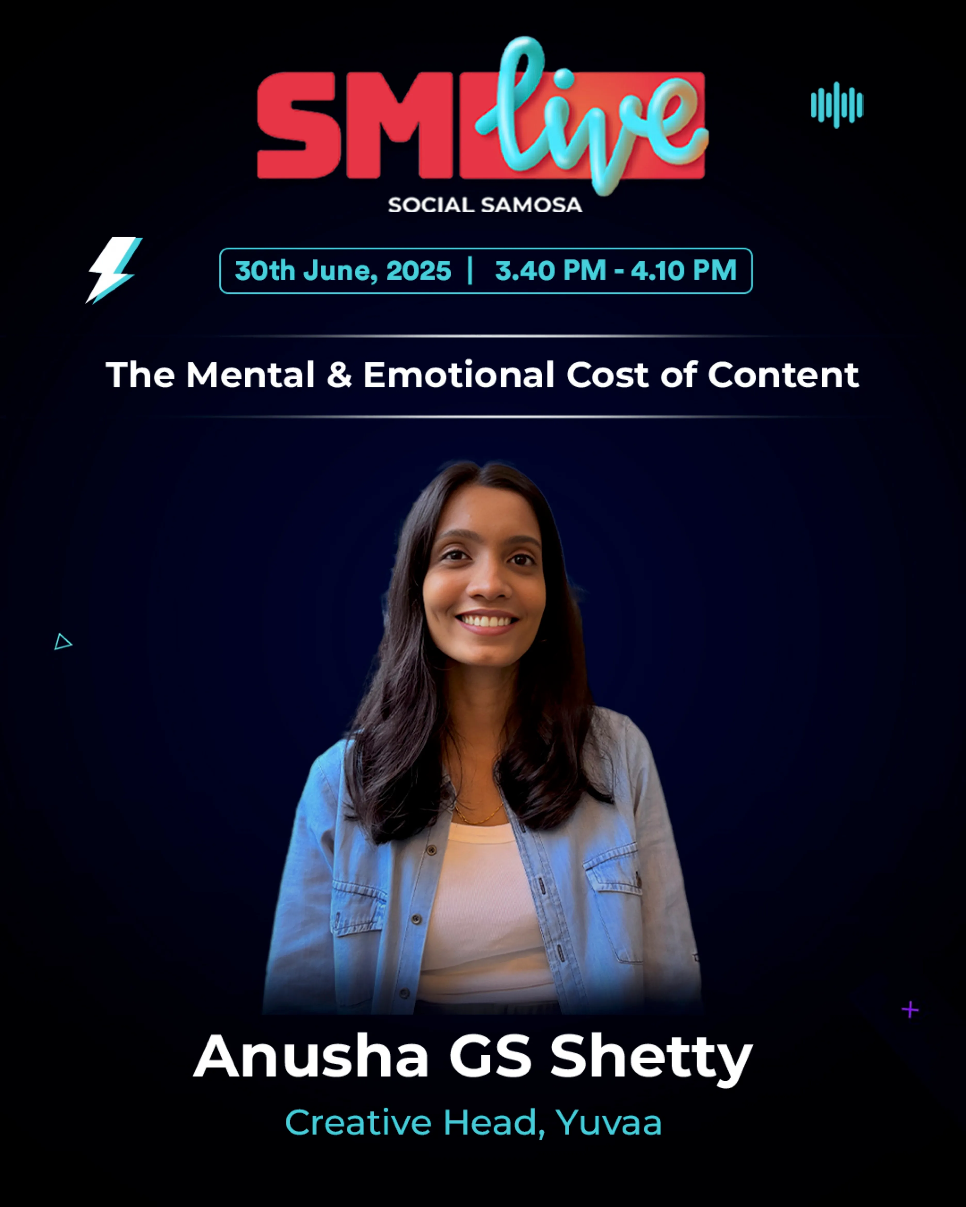 SMLive 2025 The Mental and Emotional Cost of Content