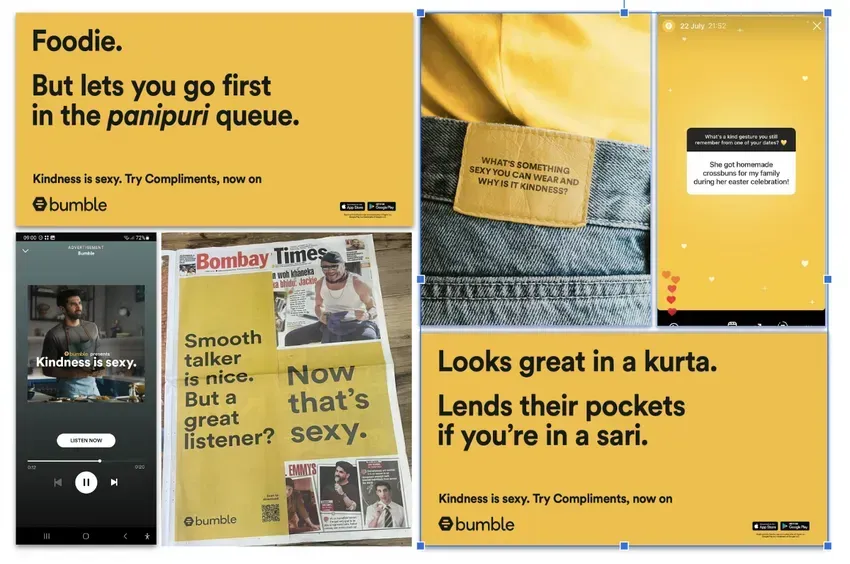 Bumble Kindness is sexy