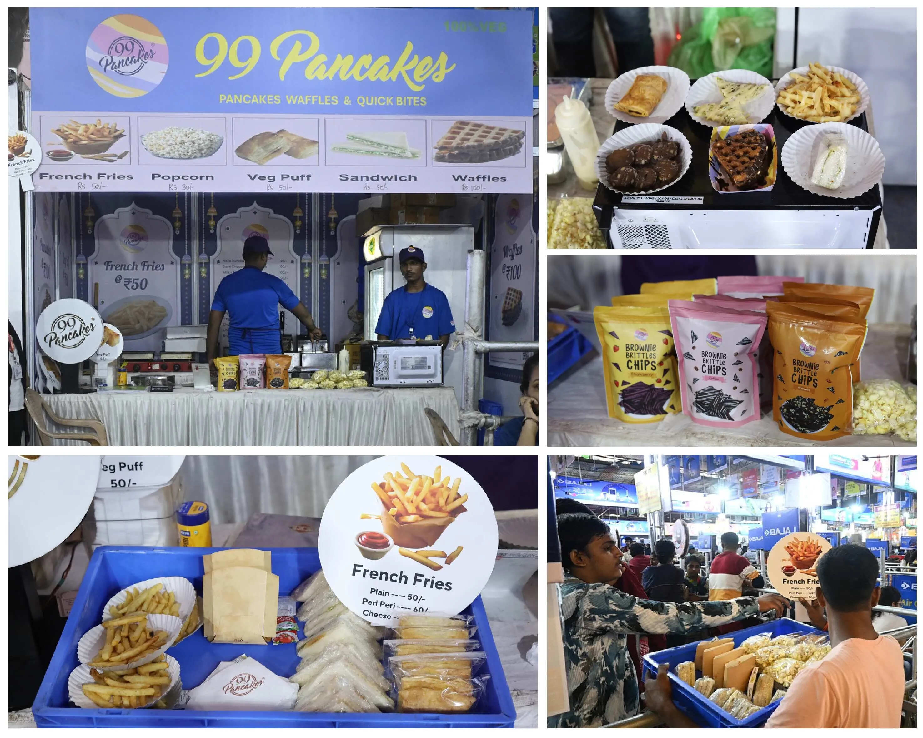 99 Pancake Collage