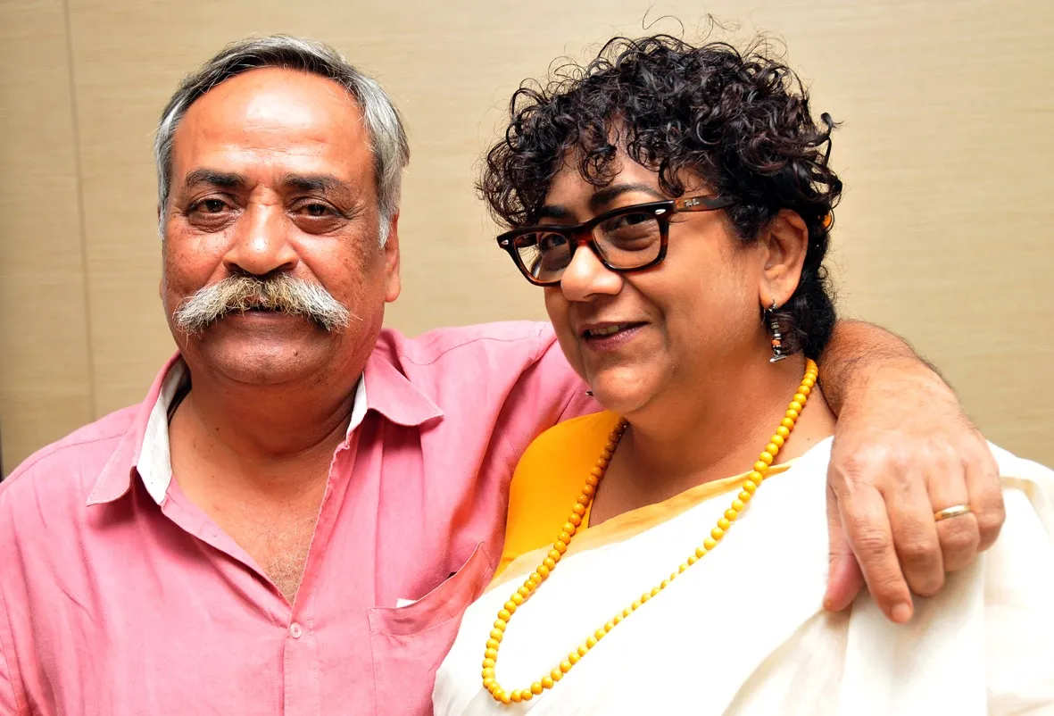 Lorraine with Piyush