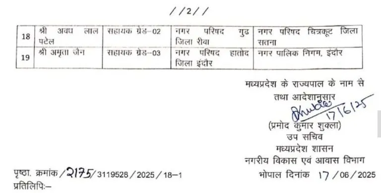 TRANSFER LIST