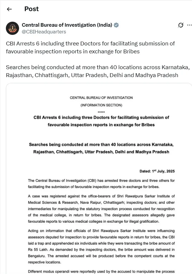 cbi post